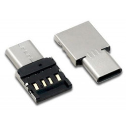 Перехідник OTG USB 2.0 AF to USB-C M Lapara (LA-OTG-Type-C-adaptor)