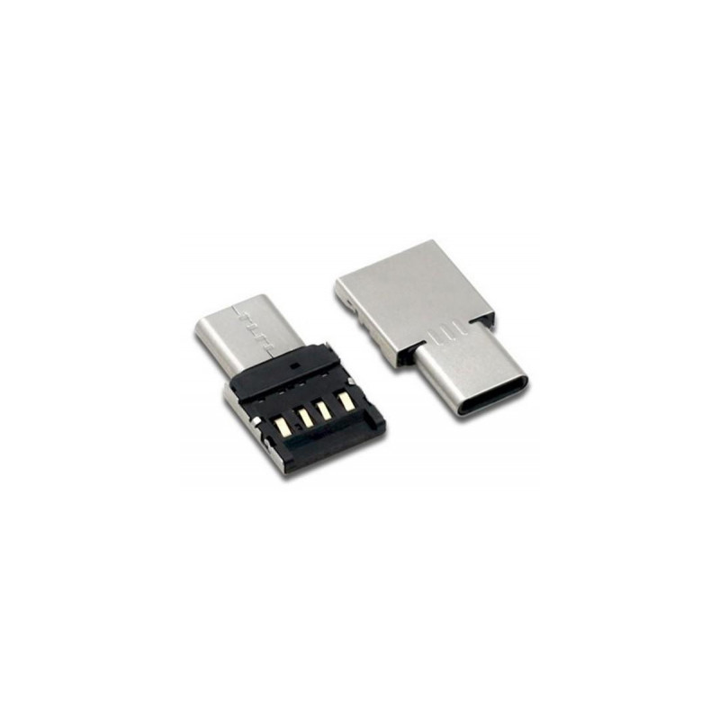 Перехідник OTG USB 2.0 AF to USB-C M Lapara (LA-OTG-Type-C-adaptor)