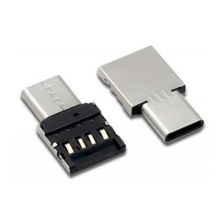 Перехідник OTG USB 2.0 AF to USB-C M Lapara (LA-OTG-Type-C-adaptor)