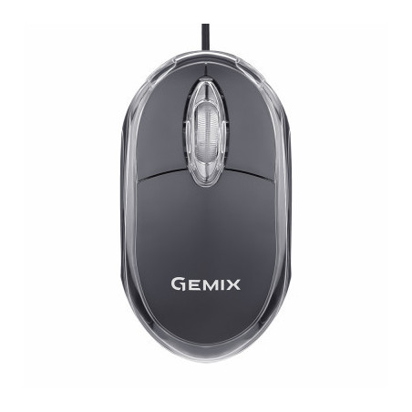 Мишка Gemix GM105 USB black (GM105Bk)