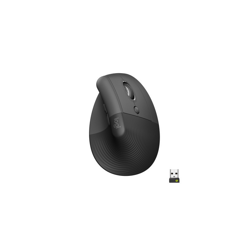 Мишка Logitech Lift Vertical Ergonomic Wireless/Bluetooth Graphite (910-006473)