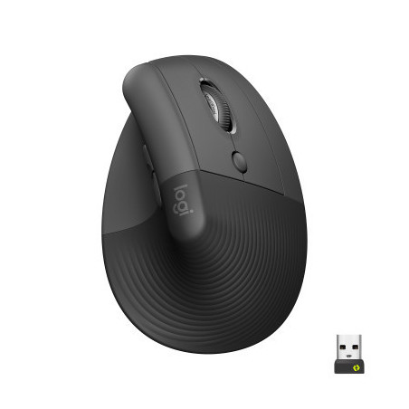 Мишка Logitech Lift Vertical Ergonomic Wireless/Bluetooth Graphite (910-006473)
