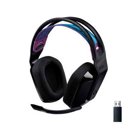 Навушники Logitech G535 Lightspeed Wireless Gaming Headset Black (981-000972)