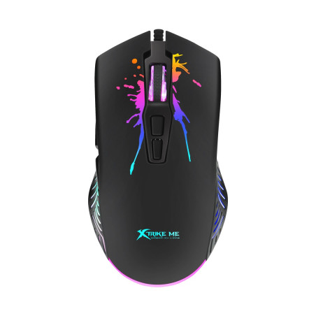 Мишка Xtrike ME GM-215 RGB-LED USB Black (GM-215)