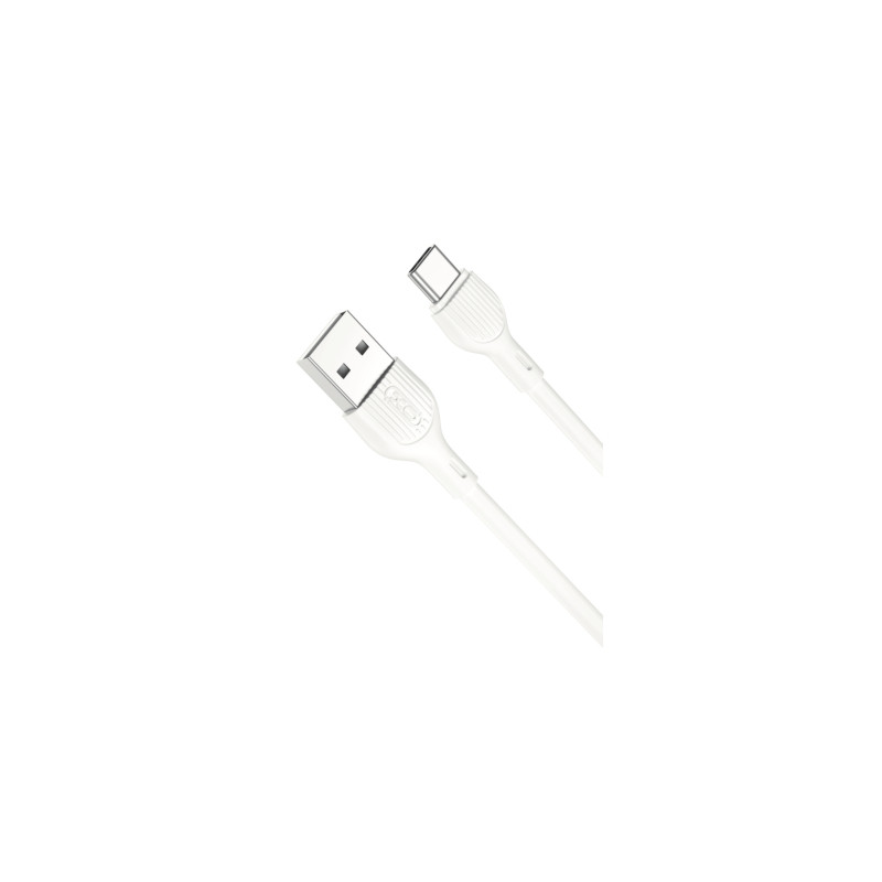 Дата кабель USB 2.0 AM to USB-C 2.0m 2.1A XO (CB-200UC)
