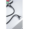 Дата кабель USB 2.0 AM to Lightning 1.0m 2.4A double-side grey XO (NB188-L-1-GR)