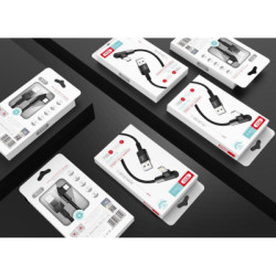 Дата кабель USB 2.0 AM to Micro 5P 1.0m 2.4A 90° corner white XO (NB152-M-1-WH)