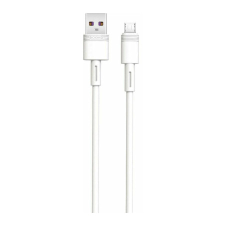 Дата кабель USB 2.0 AM to Micro 5P 1.0m 5A white XO (NB166-M-1-WH)