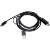 Кабель мультимедійний Micro 5P to HDMI 1.8m + USB for power (MHL) PowerPlant (CA910861)