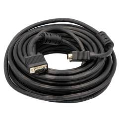 Кабель мультимедійний VGA M to VGA M 15.0m PowerPlant (CA911035)