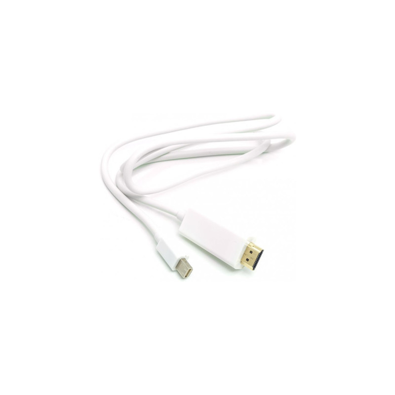 Кабель мультимедійний miniDisplayPort M to HDMI M 1.0m PowerPlant (CA912131)