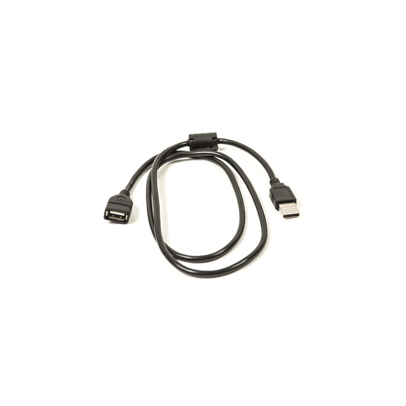 Дата кабель USB 2.0 AM/AF 1.0m ferrite PowerPlant (CA910694)