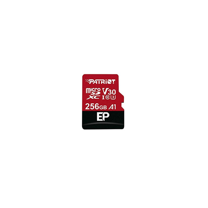 Карта пам'яті Patriot 256GB microSDXC class 10 UHS-I/U3 EP A1 (PEF256GEP31MCX)