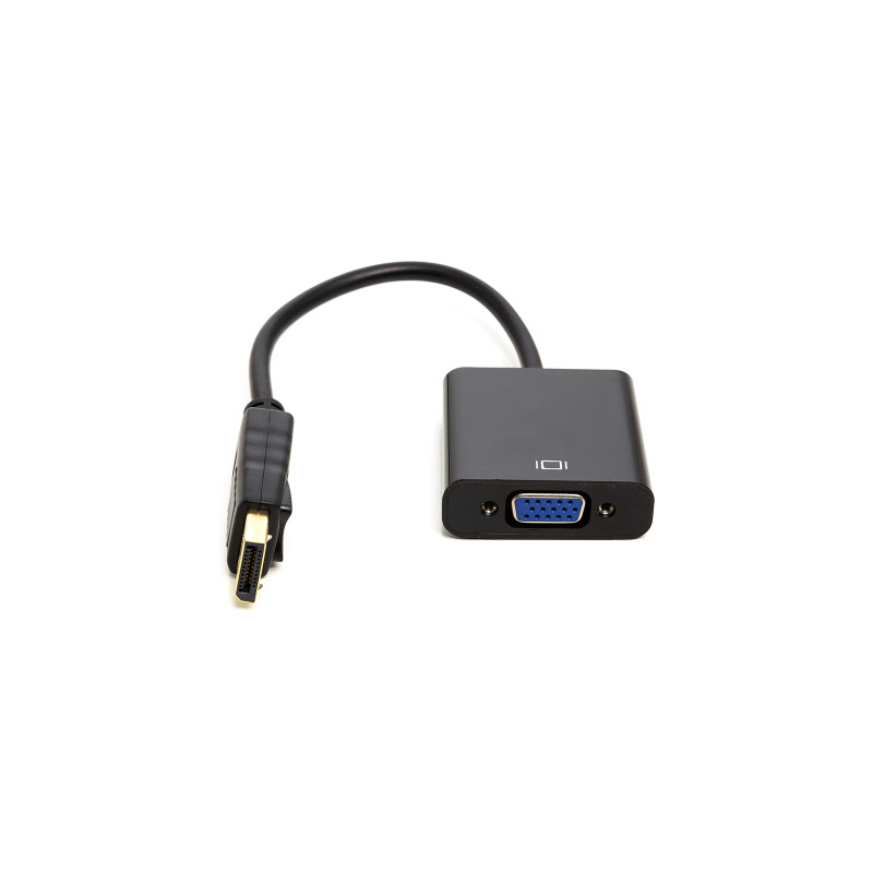 Перехідник DisplayPort (M) to VGA (F), 0.15m PowerPlant (CA911875)