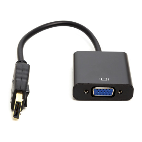 Перехідник DisplayPort (M) to VGA (F), 0.15m PowerPlant (CA911875)