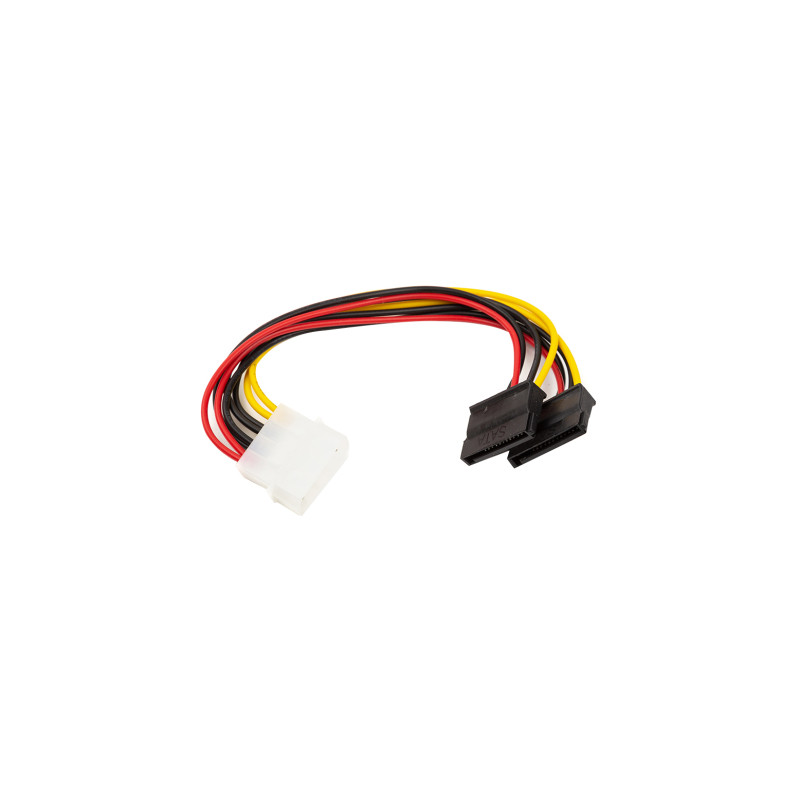Перехідник Power Molex to 2 SATA 0.15m PowerPlant (CA913060)