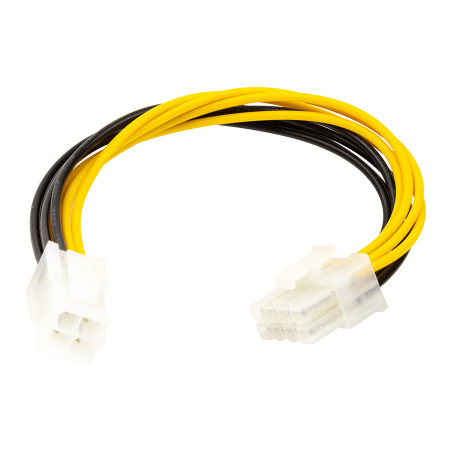 Перехідник CPU power 4 pin (F) to 8 pin (M) 0.2m PowerPlant (CA913077)
