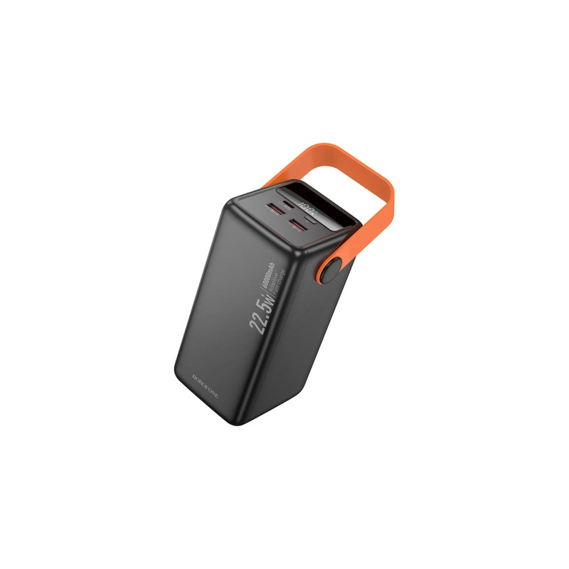 Батарея універсальна BOROFONE 60000mAh BJ66B Magnifico 22.5W PD/20W Black (6941991115165)