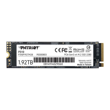 Накопичувач SSD M.2 2280 1.92TB Patriot (P310P192TM28)