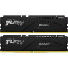Модуль пам'яті для комп'ютера DDR5 128GB (2x64GB) 5600 MHz Beast Black Kingston Fury (ex.HyperX) (KF556C40BBK2-128)