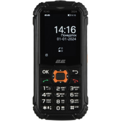 Мобільний телефон 2E R240 2025 Black (694743657623)
