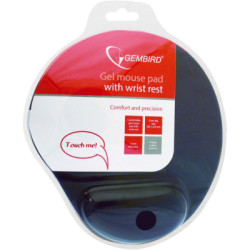 Килимок для мишки Gembird MP-GEL-BK
