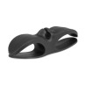 Тримач для кабелю OfficePro CM001B, клейка основа, black (CM001B)