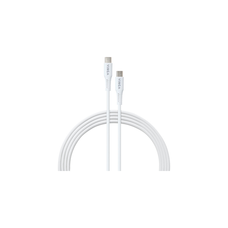 Дата кабель USB-C to USB-C 1.0m 60W TPE Vinga (VCDCCCM231)