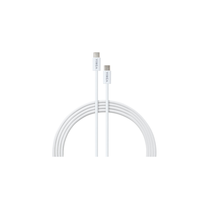 Дата кабель USB-C to USB-C 1.0m 100W E-Mark chip PVC Vinga (VCDCCCM251)