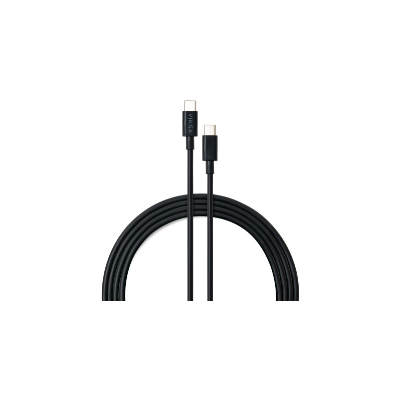 Дата кабель USB-C to USB-C 1.0m 60W PVC Vinga (VCDCCC31)