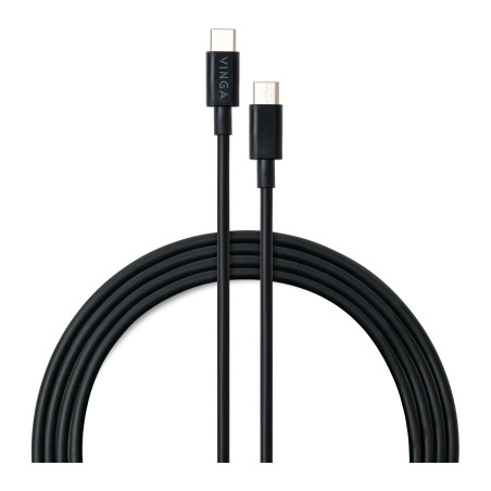 Дата кабель USB-C to USB-C 1.0m 60W PVC Vinga (VCDCCC31)