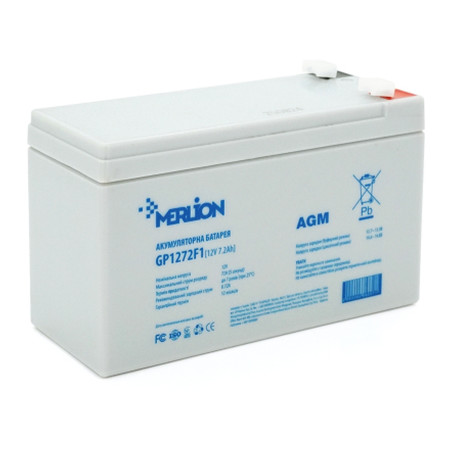 Батарея до ДБЖ Merlion 12V-7.2Ah (GP1272F1)