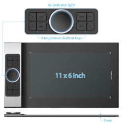 Графічний планшет XP-Pen Deco Pro Black (Deco Pro M)