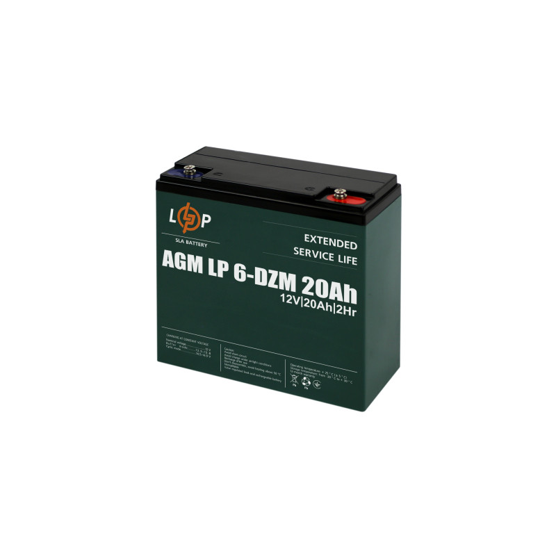 Батарея до ДБЖ LogicPower 12V 20Ah LP-6-DZM-20 (5438)