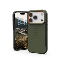 Чохол до мобільного телефона UAG iPhone 17 Pro Civilian MagSafe Olive/Orange (114545117297)