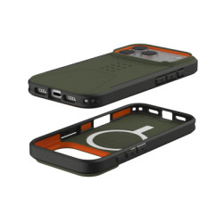 Чохол до мобільного телефона UAG iPhone 17 Pro Civilian MagSafe Olive/Orange (114545117297)