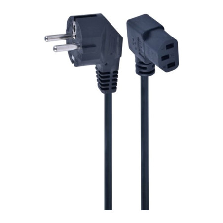 Кабель живлення C13 1.5m 90° corner Cablexpert (PC-186A-VDE1B-1.5M)