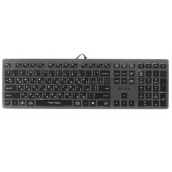 Клавіатура A4Tech FX60H USB Grey White backlit (4711421976343)