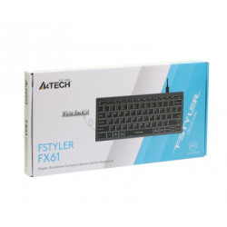 Клавіатура A4Tech FX61 USB Grey (4711421976411)