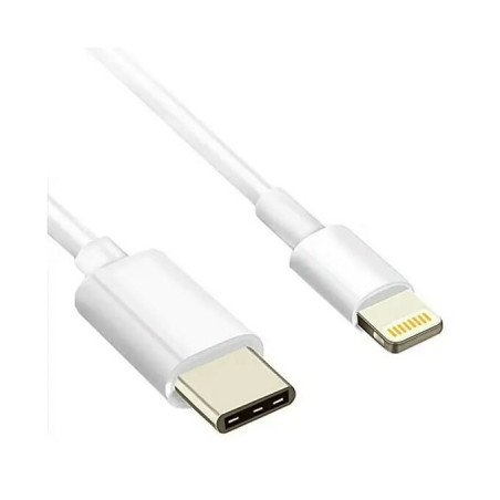 Дата кабель USB-C to Lightning 1.8m GOLD plated Atcom (A15278)