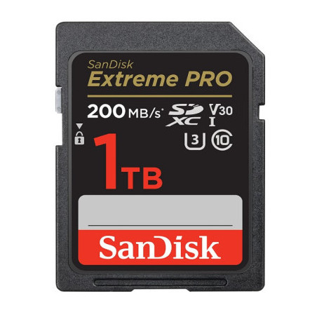 Карта пам'яті SanDisk 1TB SD class 10 UHS-I U3 V30 Extreme PRO (SDSDXXD-1T00-GN4IN)