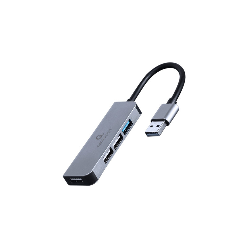 Концентратор Cablexpert USB-A to 1 х USB 3.1 Gen1 (5 Gbps), 3 х USB 2.0 (UHB-U3P1U2P3-01)