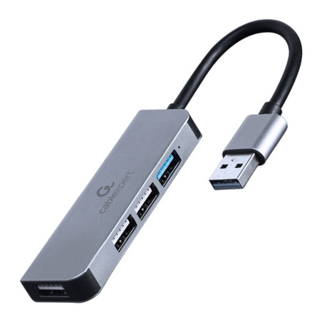 Концентратор Cablexpert USB-A to 1 х USB 3.1 Gen1 (5 Gbps), 3 х USB 2.0 (UHB-U3P1U2P3-01)