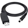 Кабель живлення USB to DC 5.5x2.1mm 12V 0.8m Armorstandart (ARM65663)