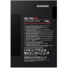 Накопичувач SSD M.2 2280 2TB 990 PRO Samsung (MZ-V9P2T0BW)