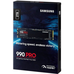 Накопичувач SSD M.2 2280 2TB 990 PRO Samsung (MZ-V9P2T0BW)
