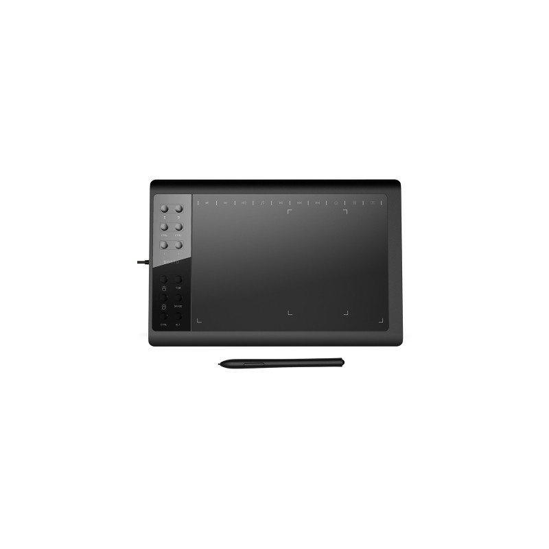 Графічний планшет Bosto 1060 Plus Black (B1060PLUS)