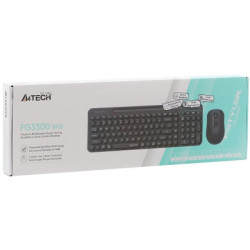 Комплект A4Tech FG3300 Air2 USB UA Grey (4711421997416)