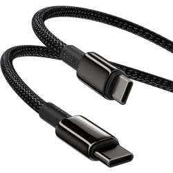Дата кабель USB-C to USB-C 2.0m 100W black Baseus (CATWJ-A01)