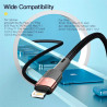 Дата кабель USB 2.0 AM to Lightning 2.0m 2.4A black Essager (EXCL-XCA01)